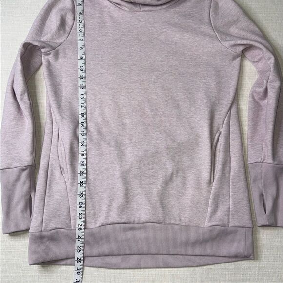 Fabletics Light Pink/Purple Cowl Neck Sweater - Picture 6 of 10